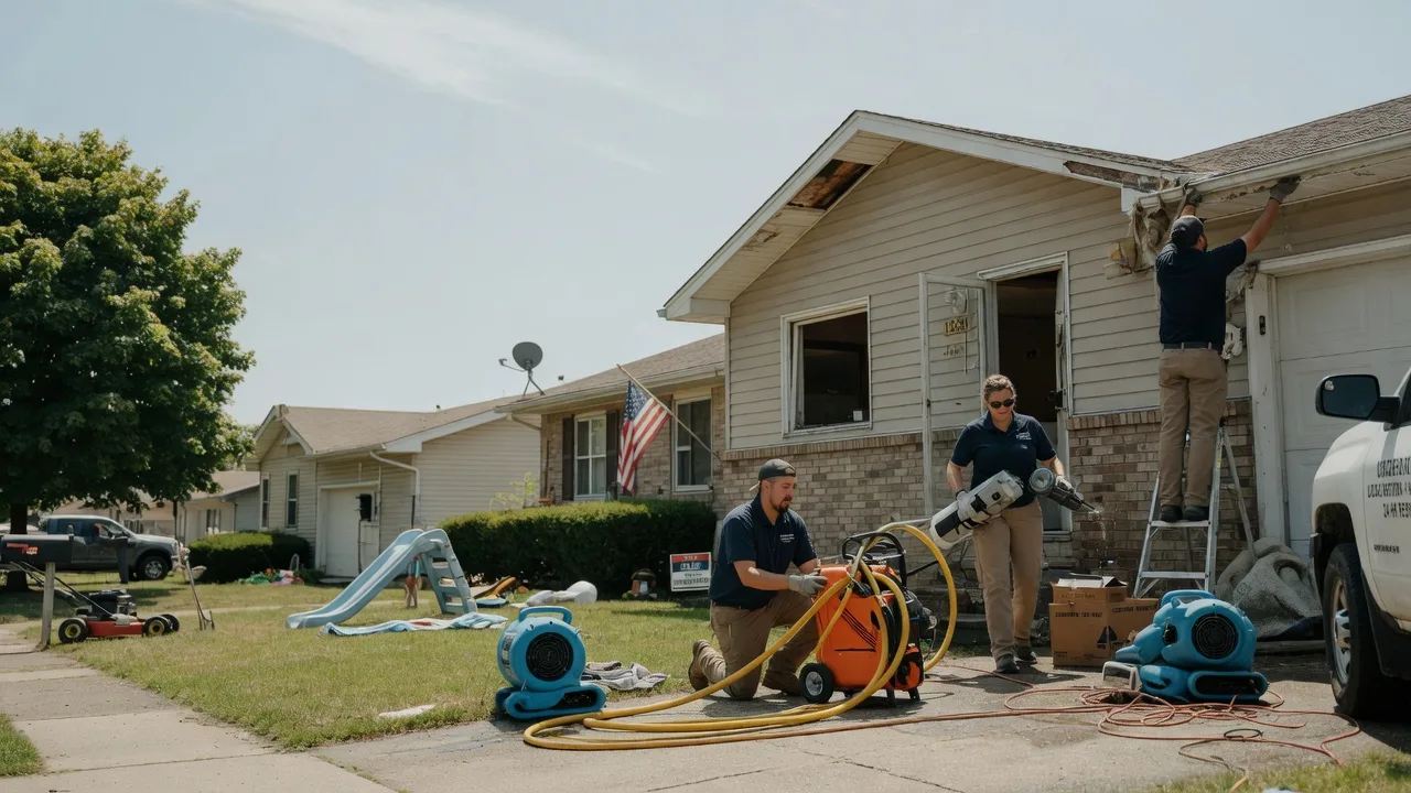 Water Damage Restoration in Woodworth, LA near me